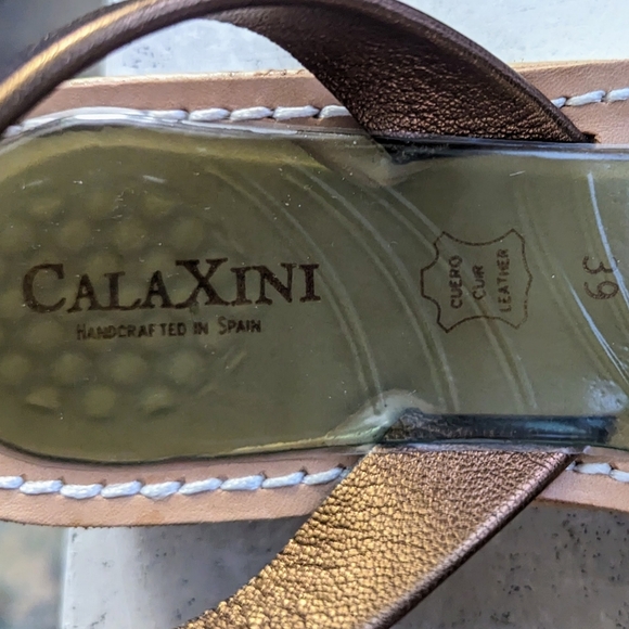 CALAXINI Bliss Boutique Cheetah Print Platform Sandal Size 7 - Picture 7 of 11